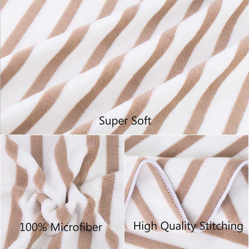 Bath Towel, Stripe Coffee