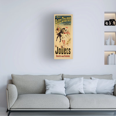 Jules Cheret Reproduction Of A The Toyshopaux Buttes Chaumont Canvas Art