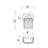 Steel Corner Wall Light