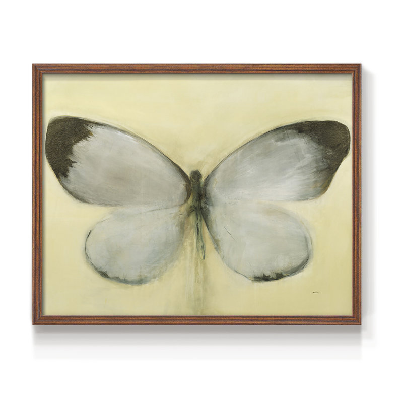 Chrysalis -Framed Print - Restickable, H 16 po x l 20 po, Noyer