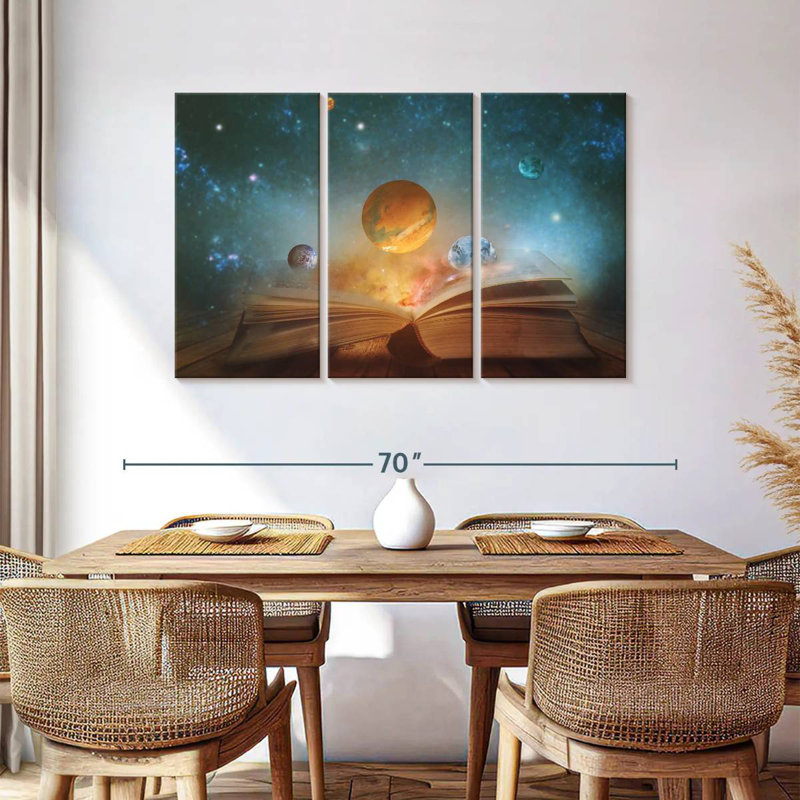Oberle Galaxy Book, 36" H x 57" W