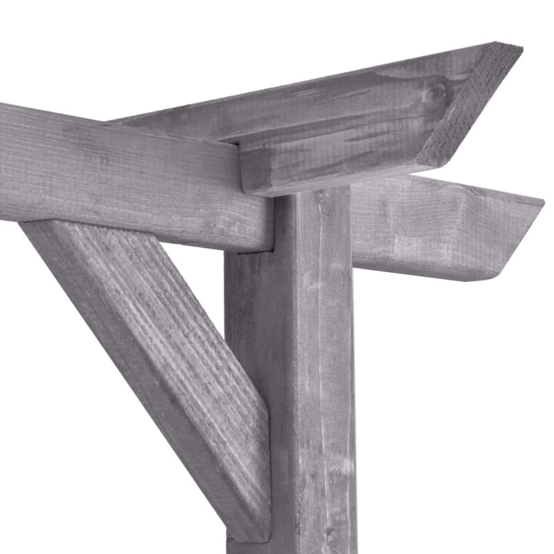 Pueblo 2.05m x 2m Solid Wood Pergola