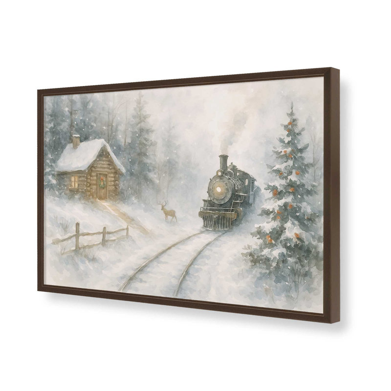 Whistle of Winter, reproduction d'art, 16 po x 20 po, Brun Belvinder