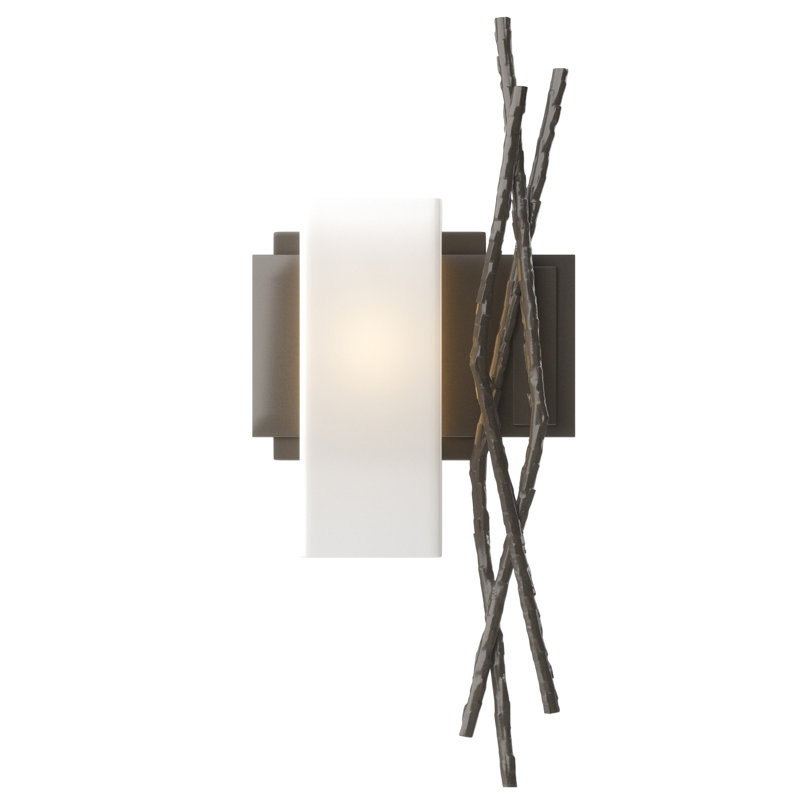 Brindille Sconce, Dark Smoke, Left