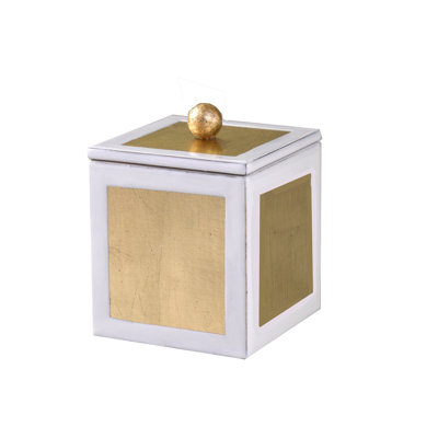Savoy Gold Leaf Container