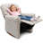 Kids Rocker Recliner Chair in Free Dots French Grey - Multiple Patterns Available!-697708630