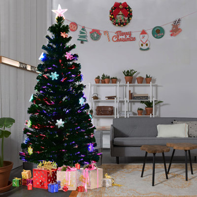 5.91' H Lighted Artificial Christmas Tree
