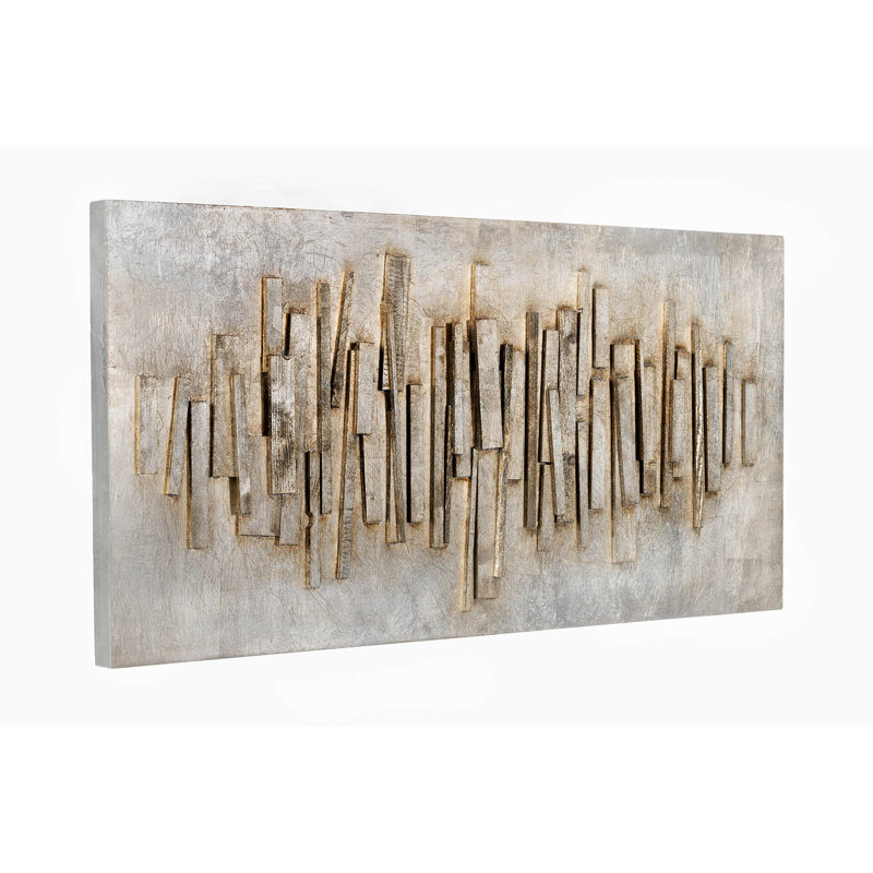 Handmade Solid Wood Wall Decoration Abstract