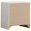 Table de chevet 2 tiroirs Coastal White