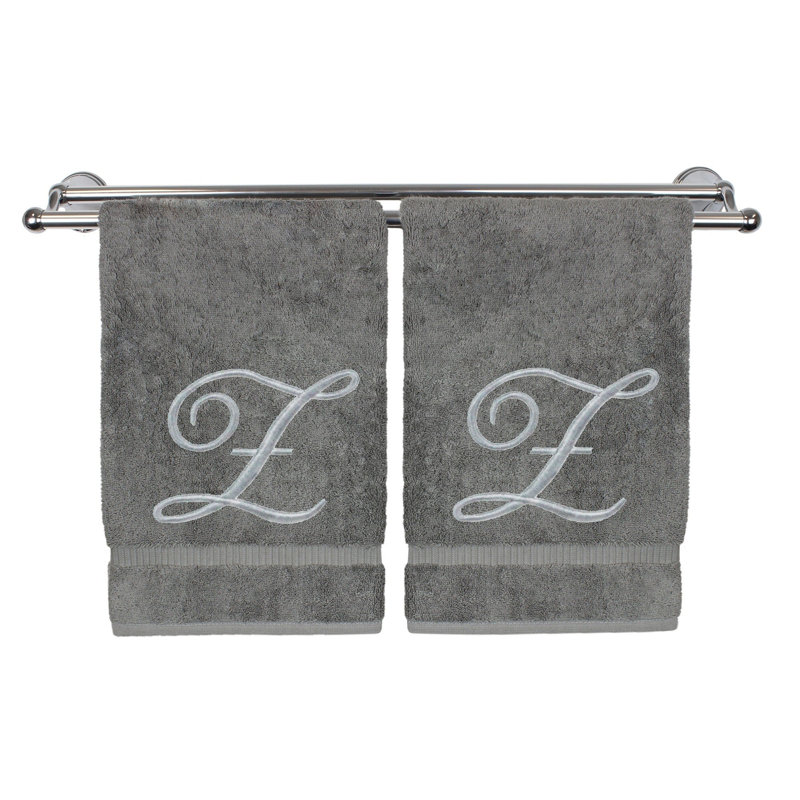 Super Plush Hand Towel, Z, Gray/Silver