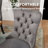 High-end Tufted Velvet Upholstered Nailhead Dining Chair-1240169722-1240169696