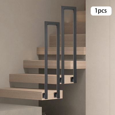 Side Mount Stair Railing Hand Rail Guardrail Decorative Railing Narrow Stair Access Rail