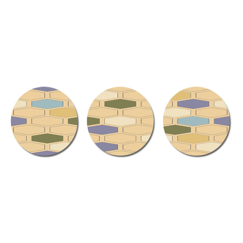 Abstract Wall Decor on Metal