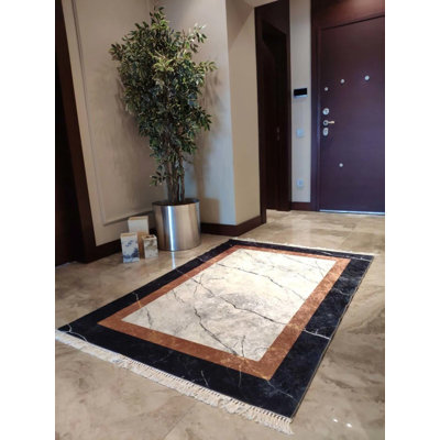 Firenze Performance Washable Abstract Indoor / Outdoor Rug