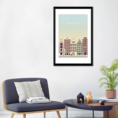 « amsterdam », impression sur toile
