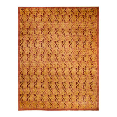 Classic One-of-a-Kind 9' 2" x 11' 9" Hand Knotted Area Rug