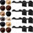 8-Pack 2.9" Hat Hooks, Wall Coat Hat Hook