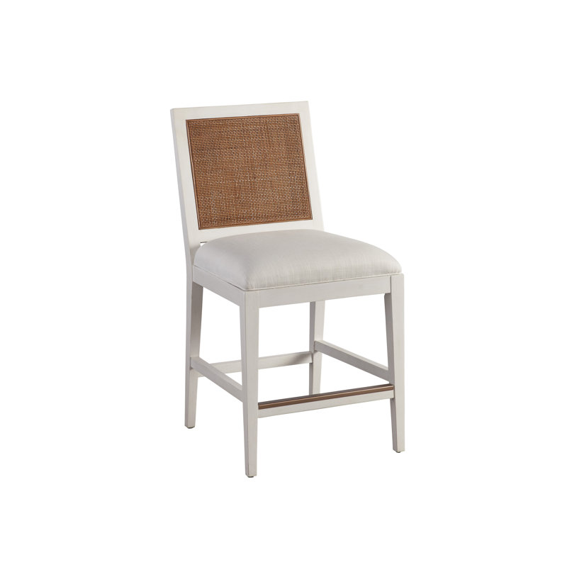 Tabouret Laguna Cleo, Très grand (siège d'une hauteur de 24 po), Blanc, Blanc
