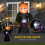 Décoration de cour d'Halloween gonflable