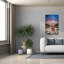 «Cloudy Morn At Jordan Pond» par Rick Berk, art mural sur toile