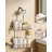 Never-Rust Aluminum Shower Caddy Hanging Organizer With Hooks, Soap Holder, 2-Tier Bathroom Storage Rack For Inside Shower, Anti-Slip Design Fits Most Showerheads, Rose Gold-512146391