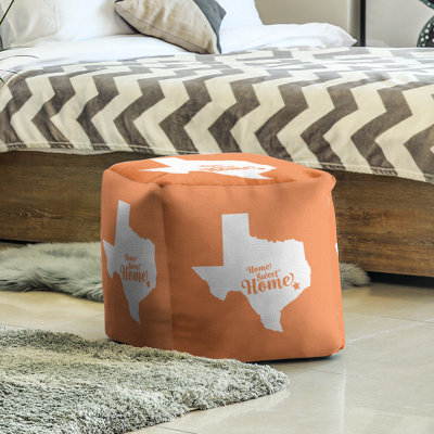 Repose-pieds cube en houston the home houston