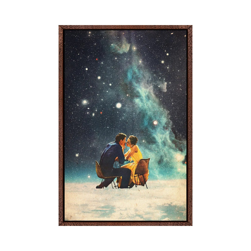 I'll Take You To The Stars For A Second Date by Frank Moth - Print on Canvas, 101.6cm H x 66.04cm W x 3.81cm D