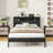 Bed Frame with Storage Headboard-106917638-112965140