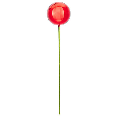 Vickerman 4" x 18" Shiny Ball Ornament Stick 6/Bag.