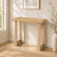 Console en bois, table basse