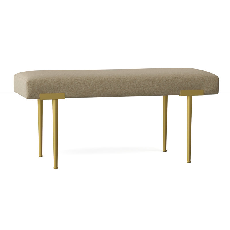 Libby Langdon Upholstered Bench, Barley (8789 07)