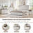 Becklynn Farmhouse 5 - Drawers Dresser Organizer, Rustic Tall Chest of Drawers for Bedroom-1960586743