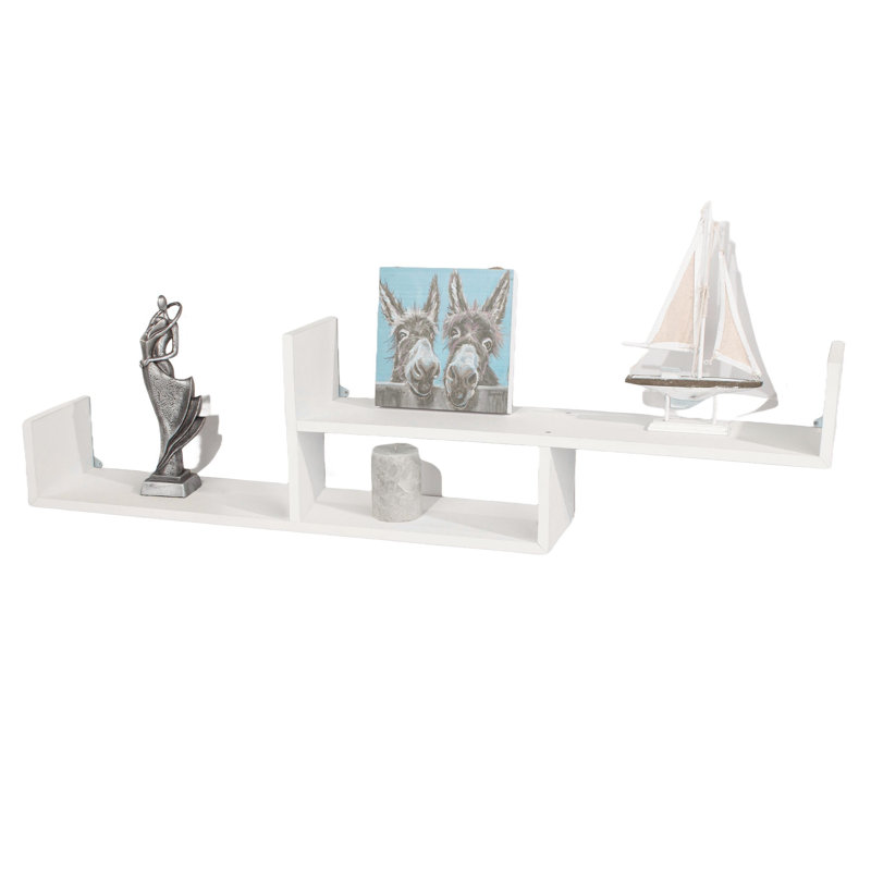 Floating Shelf, White