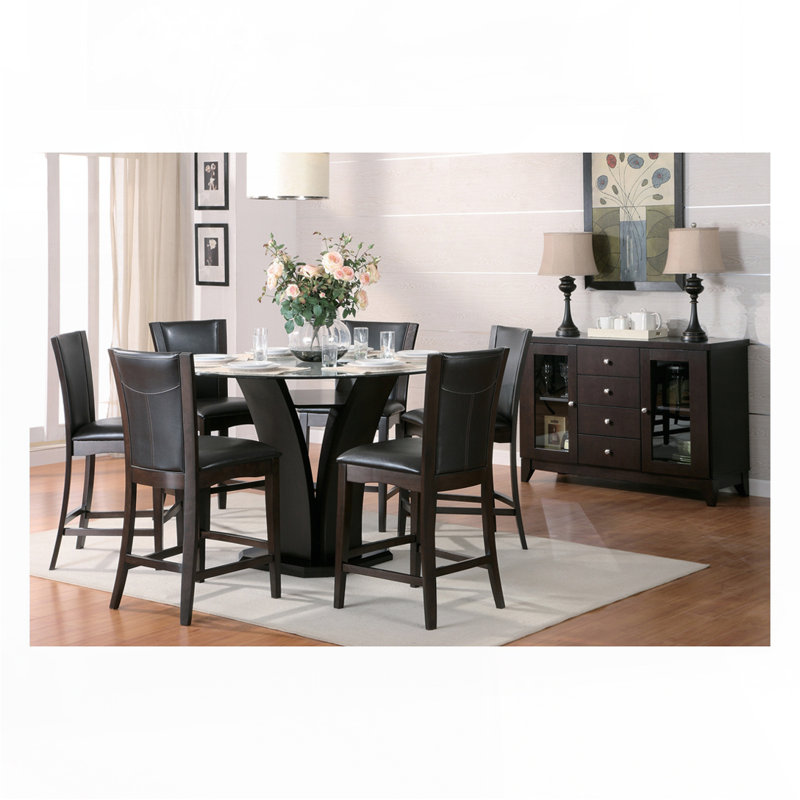 Modern Contemporary Counter Height Chairs Set