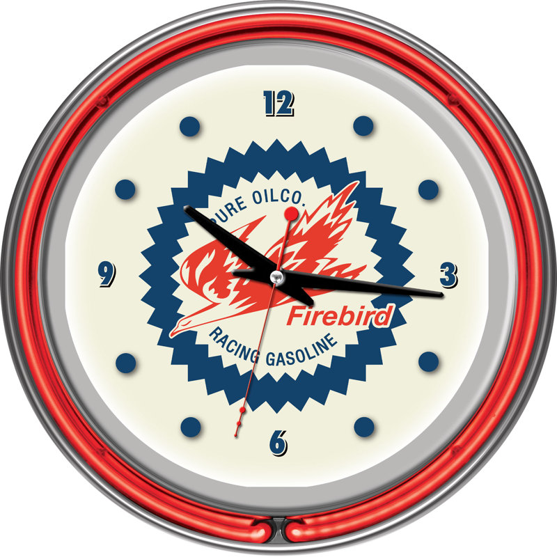 Glass Wall Clock