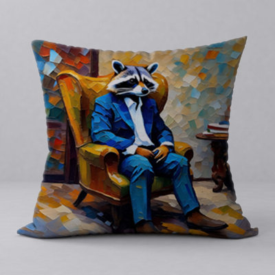 Reversible Throw Pillow