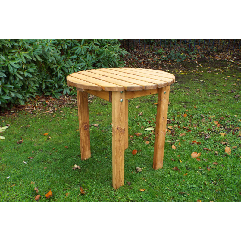 Oneill Round Outdoor Bistro Table , 84cm cm W 84cm cm D