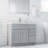 Brookings 37 Inch Bathroom Vanity with Top, Ready to Assemble, Painted Sherwin Williams® Gray – Design House, 597807-61197995