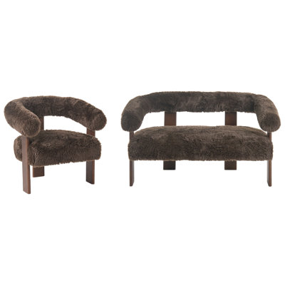 Living Room Set ILBRO Faux Fur