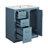 Aspen  30'' Modern Bathroom Vanity With Ceramic Sink and Solid Wood Frame-123512896