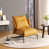 Yellowish Orange Faux Leather