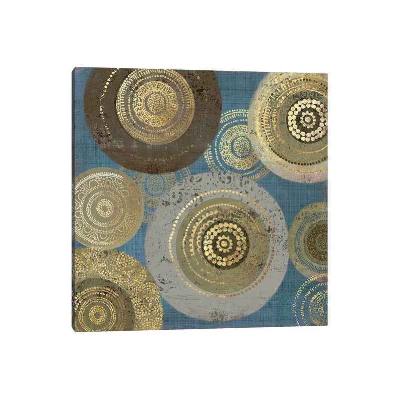 Aboriginal Dot II by Aimee Wilson - Wrapped Canvas Print, 30.48 cm H x 30.48 cm W