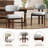 Upholstered Solid Wood Dining Chair with Ergonomic Padded Backrest-1740545650