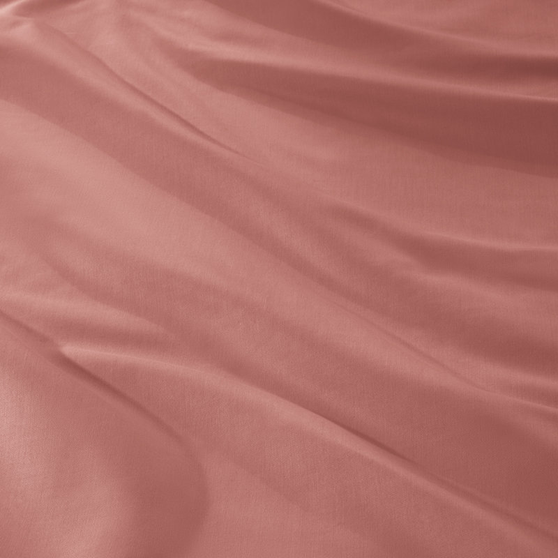 400 Thread Count Sateen Sheet Set, Full Sheet Set with 2 Pillowcases, Dusty Rose