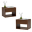 Tall 1-drawer Wall-mounted Nightstand (set Of 2)