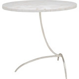 Clam Stone End Table