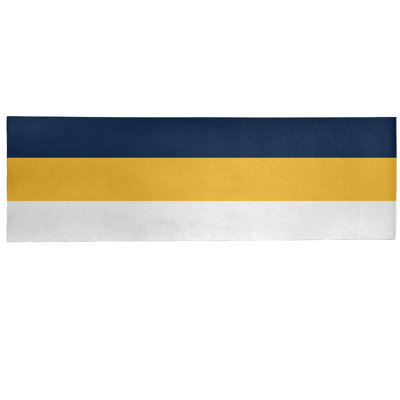 Tapis dorée rayures or national hockey