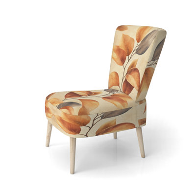 Chaise d'appoint Leaves - Chaise d'appoint Ficus IV Earth Tone