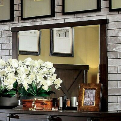 Ivadean Wood Flat Mirror