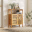 Armoire de rangement en bambou Ebern Designs